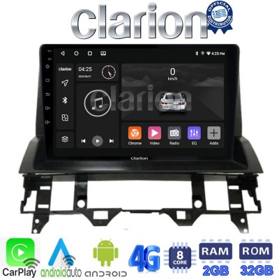 CLARION GL71437 Οθόνη OEM Multimedia Αυτοκινήτου για MAZDA 6 2002 > 2005 (CarPlay/AndroidAuto/BT/GPS/WIFI/GPRS)