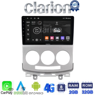 CLARION GL71439 Οθόνη OEM Multimedia Αυτοκινήτου για MAZDA 5 2004>2010 (CarPlay/AndroidAuto/BT/GPS/WIFI/GPRS)