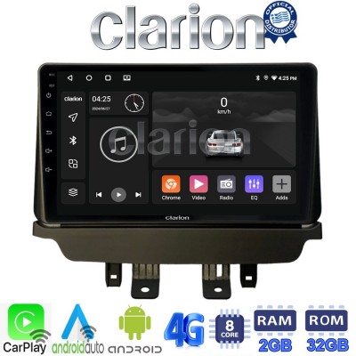 CLARION GL71532 Οθόνη OEM Multimedia Αυτοκινήτου για Mazda 2 2014 > (CarPlay/AndroidAuto/BT/GPS/WIFI/GPRS)