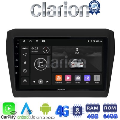 CLARION GL72180 Οθόνη OEM Multimedia Αυτοκινήτου για SUZUKI SWIFT 2016> (CarPlay/AndroidAuto/BT/GPS/WIFI/GPRS)