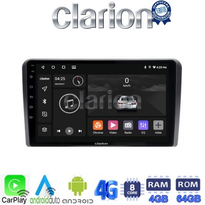 CLARION GL72190 Οθόνη OEM Multimedia Αυτοκινήτου για PEUGEOT 308 2013> (CarPlay/AndroidAuto/BT/GPS/WIFI/GPRS)