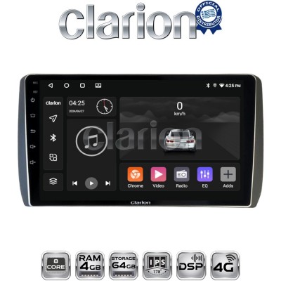 CLARION GL72885 Οθόνη OEM Multimedia Αυτοκινήτου για Toyota Urban - IST 2007 > 2016 (CarPlay/AndroidAuto/BT/GPS/WIFI/GPRS)