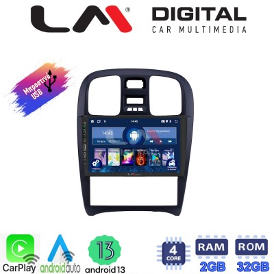 LM Digital - LM ZA4260 GPS Οθόνη OEM Multimedia Αυτοκινήτου για Hyundai Sonata 2000 > 2006 (CarPlay/AndroidAuto/BT/GPS/WIFI/GPRS)