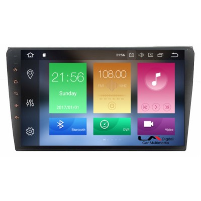LM Digital - LM ZB8050 GPS Οθόνη OEM Multimedia Αυτοκινήτου για AUDI A4 (8E) 2001>2008 (CarPlay/AndroidAuto/BT/GPS/WIFI/GPRS)