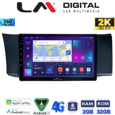 LM Digital - LM ZB8991 GPS Οθόνη OEM Multimedia Αυτοκινήτου για Subaru BRZ & Toyota GT86 2013 > (CarPlay/AndroidAuto/BT/GPS/WIFI/GPRS)