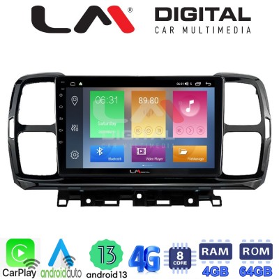 LM Digital - LM ZC8996 GPS Οθόνη OEM Multimedia Αυτοκινήτου για Citroen C5 AirCross 2017 > 2021 (CarPlay/AndroidAuto/BT/GPS/WIFI/GPRS)