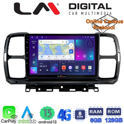LM Digital - LM ZD8996 GPS Οθόνη OEM Multimedia Αυτοκινήτου για Citroen C5 AirCross 2017 > 2021 (CarPlay/AndroidAuto/BT/GPS/WIFI/GPRS)