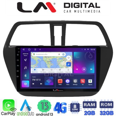 LM Digital - LM ZE8337 GPS Οθόνη OEM Multimedia Αυτοκινήτου για SUZUKI SX4 SCROSS 2014> (CarPlay/AndroidAuto/BT/GPS/WIFI/GPRS)