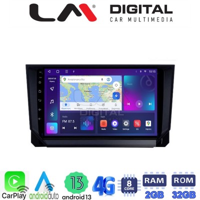 LM Digital - LM ZE8391 GPS Οθόνη OEM Multimedia Αυτοκινήτου για Mazda CX9 2006 > 2013 (CarPlay/AndroidAuto/BT/GPS/WIFI/GPRS)