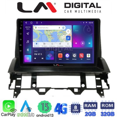 LM Digital - LM ZE8437 GPS Οθόνη OEM Multimedia Αυτοκινήτου για MAZDA 6 2002 > 2005 (CarPlay/AndroidAuto/BT/GPS/WIFI/GPRS)