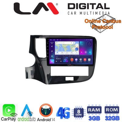 LM Digital - LM ZE8894 GPS Οθόνη OEM Multimedia Αυτοκινήτου για Mitsubishi Outlander 2020 > (CarPlay/AndroidAuto/BT/GPS/WIFI/GPRS)