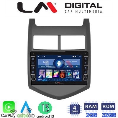 LM Digital - LM ZG4107 GPS Οθόνη OEM Multimedia Αυτοκινήτου για CHEVROLET AVEO 2012> (CarPlay/AndroidAuto/BT/GPS/WIFI/GPRS)