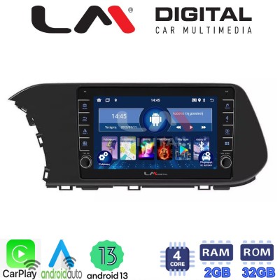 LM Digital - LM ZG4229 GPS Οθόνη OEM Multimedia Αυτοκινήτου για Hyundai i20 2021 > (CarPlay/AndroidAuto/BT/GPS/WIFI/GPRS)