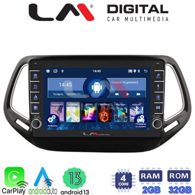 LM Digital - LM ZG4253 GPS Οθόνη OEM Multimedia Αυτοκινήτου για JEEP COMPASS 2017> (CarPlay/AndroidAuto/BT/GPS/WIFI/GPRS)