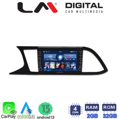 LM Digital - LM ZG4306 GPS Οθόνη OEM Multimedia Αυτοκινήτου για SEAT LEON 2012>  (CarPlay/AndroidAuto/BT/GPS/WIFI/GPRS)