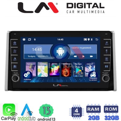 LM Digital - LM ZG4572 GPS Οθόνη OEM Multimedia Αυτοκινήτου για TOYOTA RAV 4  2019 >  (CarPlay/AndroidAuto/BT/GPS/WIFI/GPRS)
