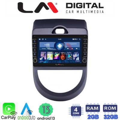 LM Digital - LM ZG4693 GPS Οθόνη OEM Multimedia Αυτοκινήτου για Kia Soul 2009 > 2013 (CarPlay/AndroidAuto/BT/GPS/WIFI/GPRS)