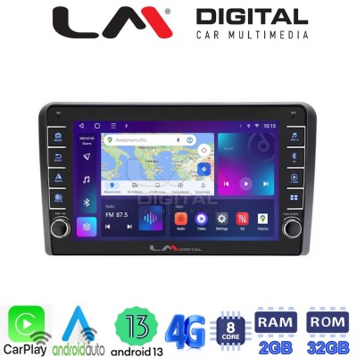 LM Digital - LM ZG8190 GPS Οθόνη OEM Multimedia Αυτοκινήτου για PEUGEOT 308 2013> (CarPlay/AndroidAuto/BT/GPS/WIFI/GPRS)
