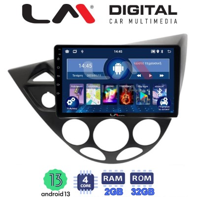 LM Digital - LM ZL4236 GPS Οθόνη OEM Multimedia Αυτοκινήτου για Ford Focus 1998 > 2004 (BT/GPS/WIFI/GPRS)