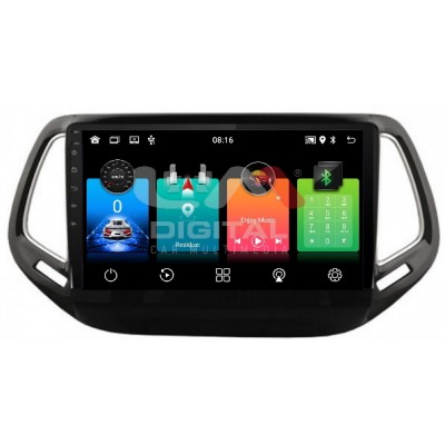 LM Digital - LM ZL4253 GPS Οθόνη OEM Multimedia Αυτοκινήτου για JEEP COMPASS 2017> (BT/GPS/WIFI)