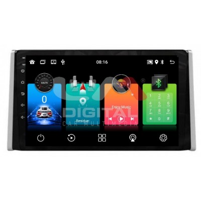 LM Digital - LM ZL4572 GPS Οθόνη OEM Multimedia Αυτοκινήτου για TOYOTA RAV 4  2019 >  (BT/GPS/WIFI)