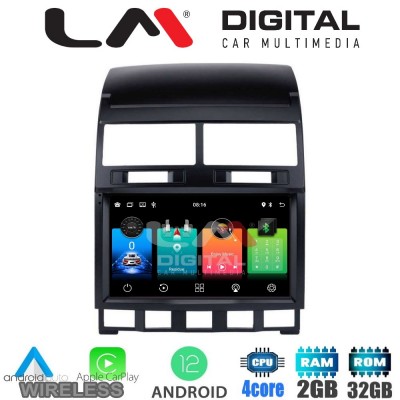 LM Digital - LM ZN4042 GPS Οθόνη OEM Multimedia Αυτοκινήτου για VW Touareg >2011 (CarPlay/AndroidAuto/BT/GPS/WIFI/GPRS)