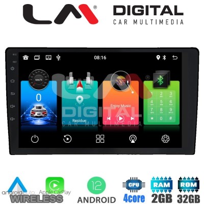 LM Digital - LM ZN4086 GPS Οθόνη OEM Multimedia Αυτοκινήτου για KIA CEED 2009>2012 (CarPlay/AndroidAuto/BT/GPS/WIFI/GPRS)