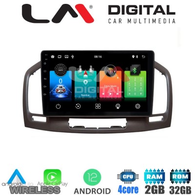 LM Digital - LM ZN4114C GPS Οθόνη OEM Multimedia Αυτοκινήτου για 0 (CarPlay/AndroidAuto/BT/GPS/WIFI/GPRS)