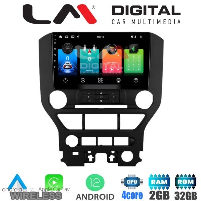 LM Digital - LM ZN4240 GPS Οθόνη OEM Multimedia Αυτοκινήτου για FORD MASTUNG  > 2015 (CarPlay/AndroidAuto/BT/GPS/WIFI/GPRS)