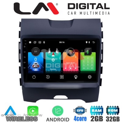 LM Digital - LM ZN4248 GPS Οθόνη OEM Multimedia Αυτοκινήτου για Ford Edge 2016 > (CarPlay/AndroidAuto/BT/GPS/WIFI/GPRS)