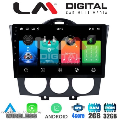 LM Digital - LM ZN4304 GPS Οθόνη OEM Multimedia Αυτοκινήτου για ΠΡΟΣΟΧΗ!!! ΜΕΤΑ ΤΗΝ ΤΟΠΟΘΕΤΗΣΗ Η ΟΘΟΝΗ ΘΑ ΕΞΕΧΕΙ ΑΠO ΤΟ ΤΑΜΠΛΟ 2cmMazda RX8 2001 > 2008 (CarPlay/AndroidAuto/BT/GPS/WIFI/GPRS)