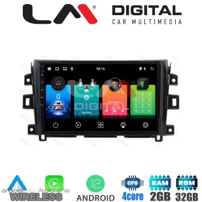LM Digital - LM ZN4716 GPS Οθόνη OEM Multimedia Αυτοκινήτου για Nissan Navara D23 2016>   (CarPlay/AndroidAuto/BT/GPS/WIFI/GPRS)