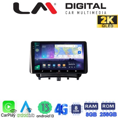 LM Digital - LM ZQ8453 GPS Οθόνη OEM Multimedia Αυτοκινήτου για Ford Transit Courier 2014> (CarPlay/AndroidAuto/BT/GPS/WIFI/GPRS)