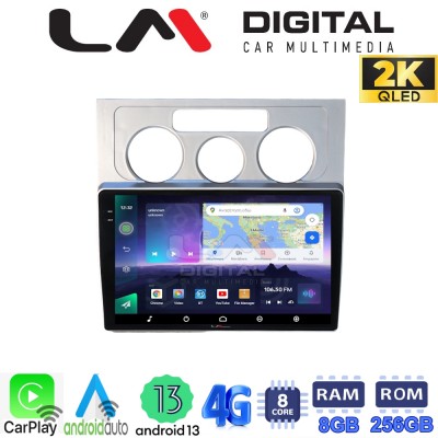 LM Digital - LM ZQ8512 GPS Οθόνη OEM Multimedia Αυτοκινήτου για VW Touran 2003 > 2010 (CarPlay/AndroidAuto/BT/GPS/WIFI/GPRS)