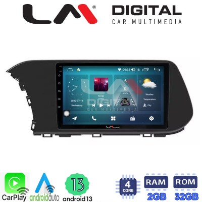 LM Digital - LM ZR8229 GPS Οθόνη OEM Multimedia Αυτοκινήτου για Hyundai i20 2021 > (CarPlay/AndroidAuto/BT/GPS/WIFI/GPRS)