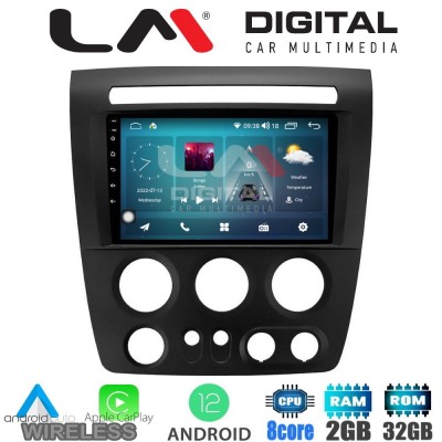 LM Digital - LM ZR8721 GPS Οθόνη OEM Multimedia Αυτοκινήτου για Hummer H3 2006 > 2011 (CarPlay/AndroidAuto/BT/GPS/WIFI/GPRS)