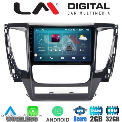 LM Digital - LM ZR8992 GPS Οθόνη OEM Multimedia Αυτοκινήτου για Mitsubishi Pajero 2014> (CarPlay/AndroidAuto/BT/GPS/WIFI/GPRS)