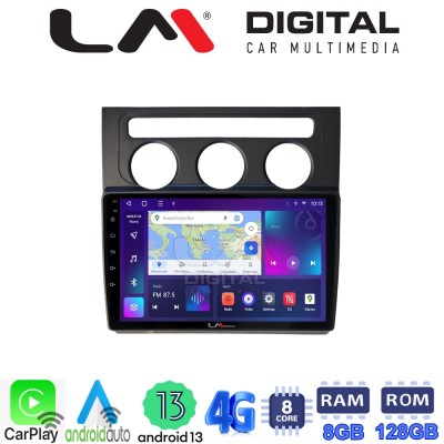 LM Digital - LM ZT8511B GPS Οθόνη OEM Multimedia Αυτοκινήτου για VW Touran 2003 > 2010 (CarPlay/AndroidAuto/BT/GPS/WIFI/GPRS)