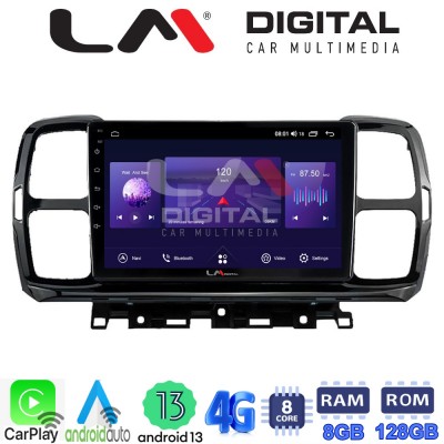 LM Digital - LM ZT8996 GPS Οθόνη OEM Multimedia Αυτοκινήτου για Citroen C5 AirCross 2017 > 2021 (CarPlay/AndroidAuto/BT/GPS/WIFI/GPRS)