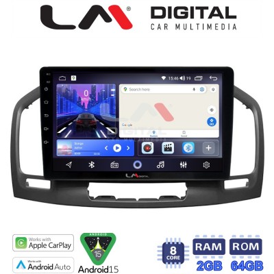 LM Digital - LM ZW8114 GPS Οθόνη OEM Multimedia Αυτοκινήτου για OPEL INSIGNIA 2007-2013 (CarPlay/AndroidAuto/BT/GPS/WIFI)