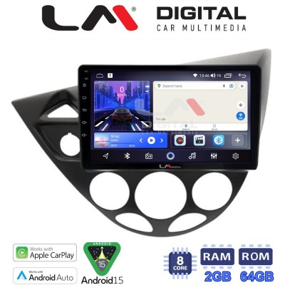 LM Digital - LM ZW8236 GPS Οθόνη OEM Multimedia Αυτοκινήτου για Ford Focus 1998 > 2004 (CarPlay/AndroidAuto/BT/GPS/WIFI)