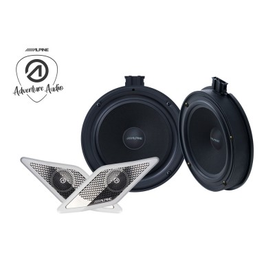 Alpine SPC-106CRA2 16,5 cm Front Speaker System for Volkswagen Crafter 2 & MAN TGE