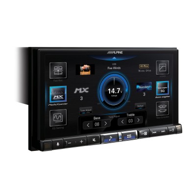 Alpine iLX-705DM Premium 2DIN Digital Media Station, car stereo featuring DAB+ digital radio, Apple 