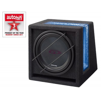 Alpine SBG-844BR Ready to use Bass Reflex Subwoofer